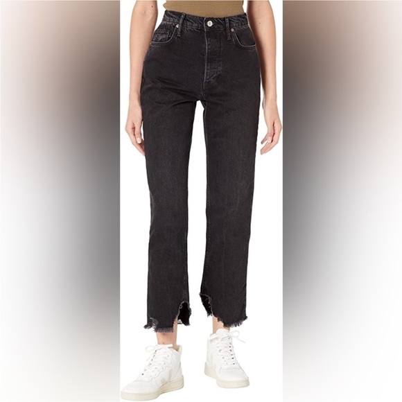 Free People Denim - Free PEOPLE Tapered Baggy Boyfriend Jeans in Panther-Sizes 27